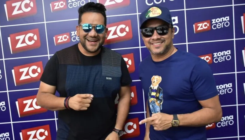 Los cantantes Horly Ramírez y Wilfran Castillo.