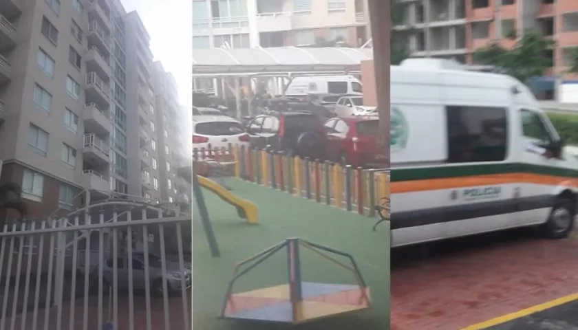 Personal de Policía Judicial en la inspección del cadáver.