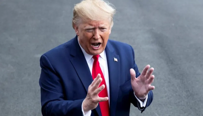 Donald Trump, presidente de Estados Unidos.