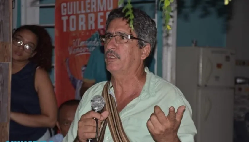 Guillermo Torres, conocido como 'el cantante de las FARC'.