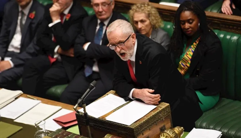 Jeremy Corbyn, líder del Partido Laborista.