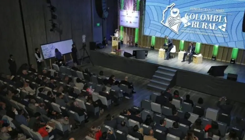 La primera cumbre Colombia Rural de la FAO.
