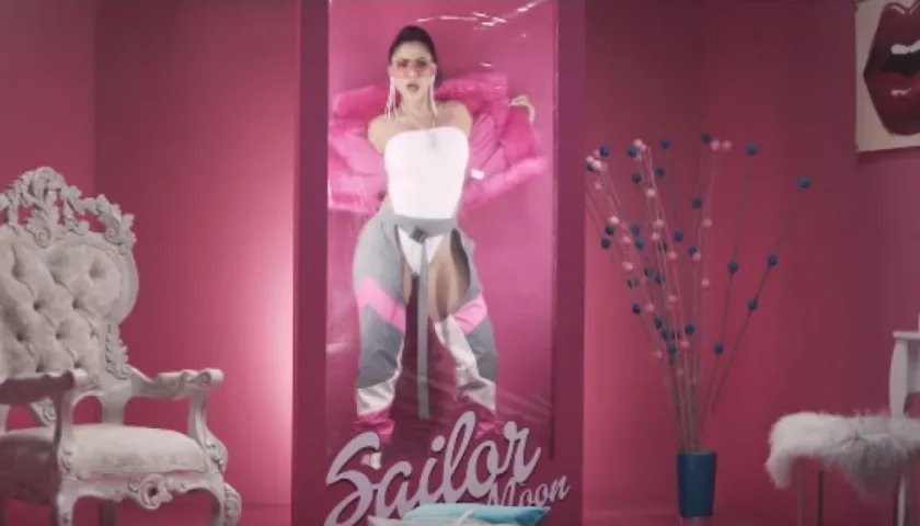 La cantante de champeta Yuranis León.