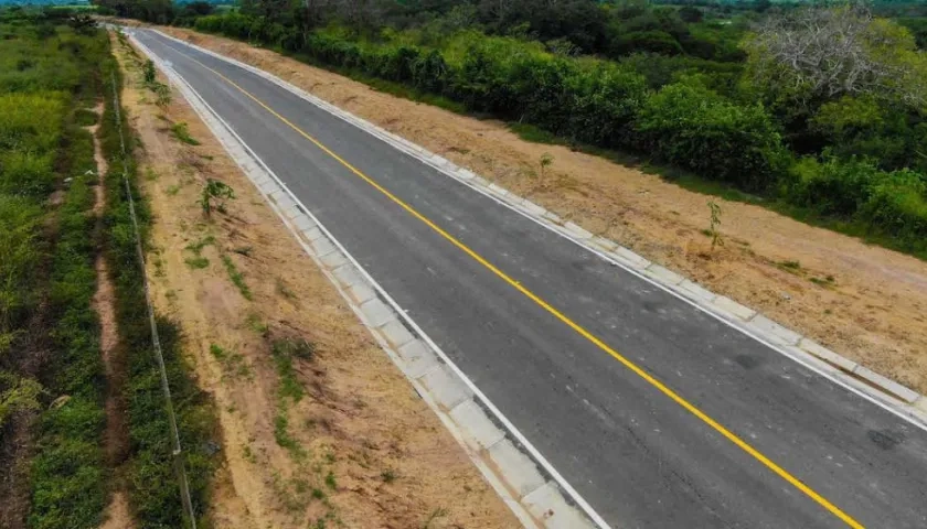 Un tramo de la Variante.