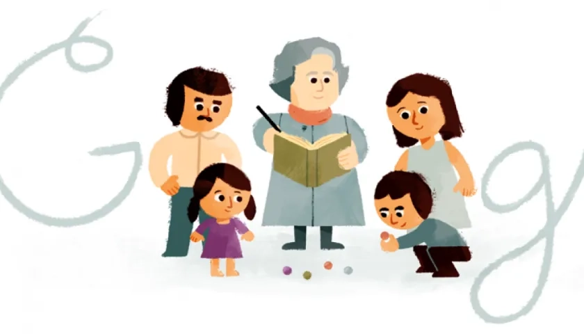 Homenaje de Google con un Doodle a la antropóloga colombiana Virginia Gutiérrez de Pineda.