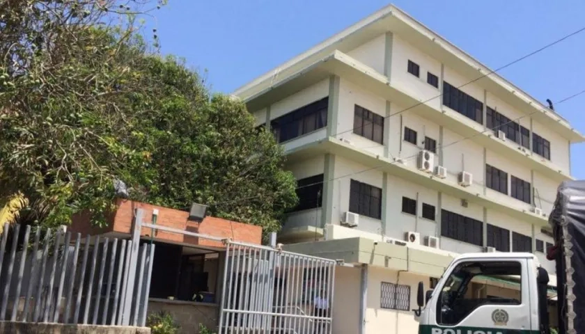 Instalaciones de Medicina Legal.