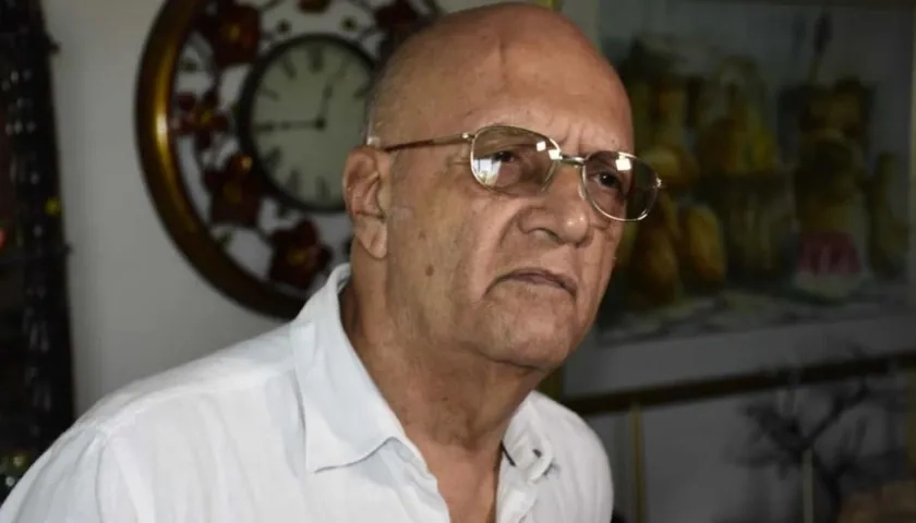 El profesor Jorge Humberto Klee, experto en boxeo. 