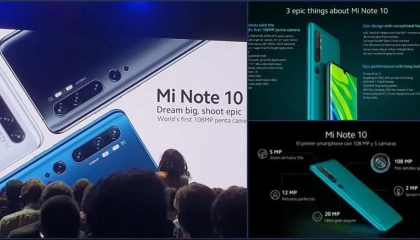 Xiaomi lanza el primer móvil con una cámara que supera los 100 megapíxeles. 