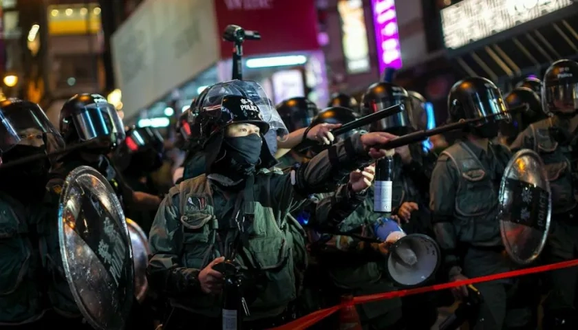 Un tercio de los 3.000 detenidos en las protestas son jóvenes.