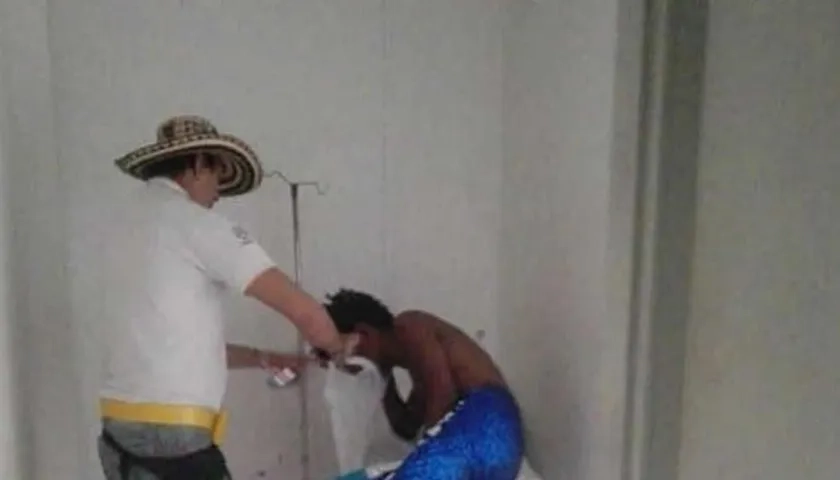 Uno de los intoxicados