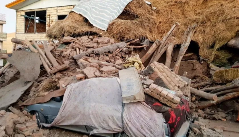 La región más afectada fue la de Mianeh.