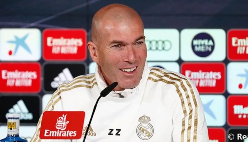 Zidane Zinadine, técnico del Real Madrid.