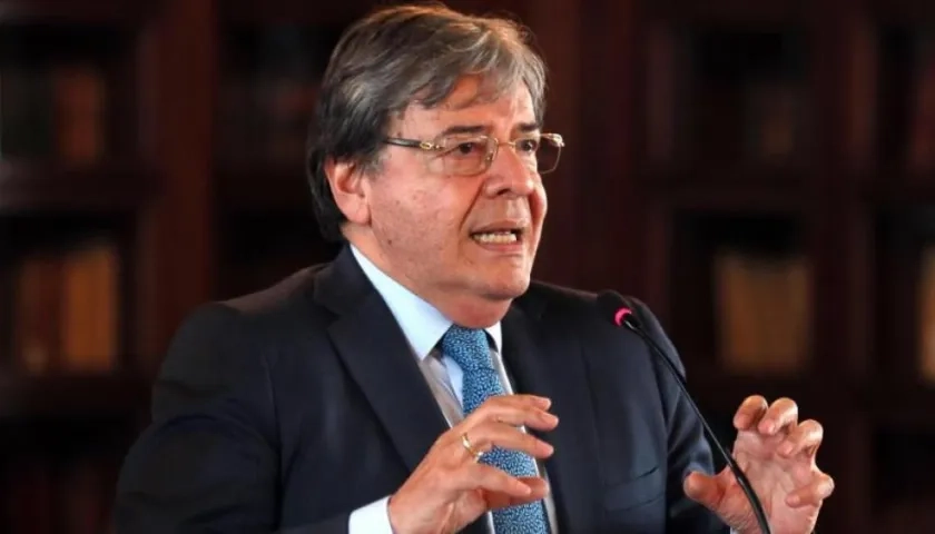 El canciller Carlos Holmes Trujillo