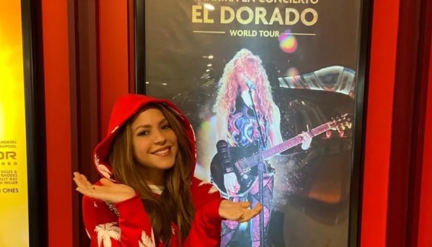 La cantante barranquillera Shakira.