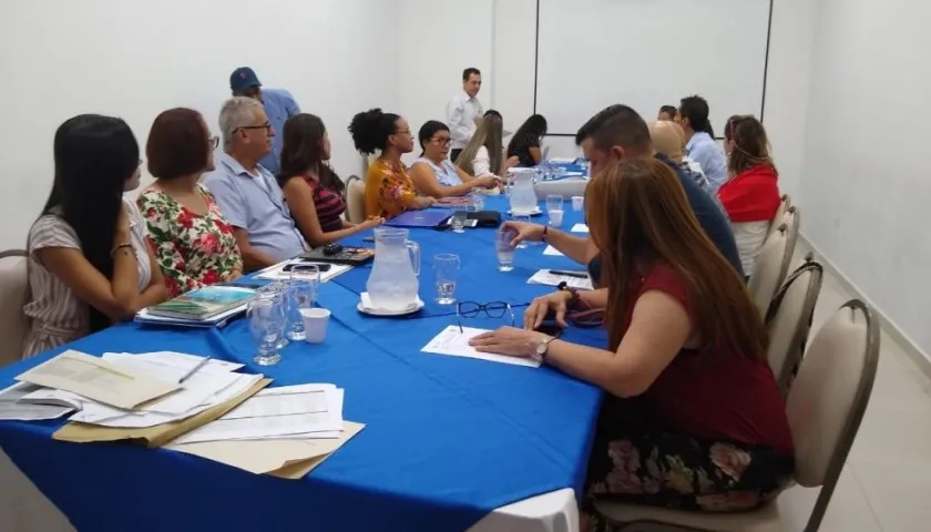 Reunión del Consejo Académico de la Universidad del Atlántico.