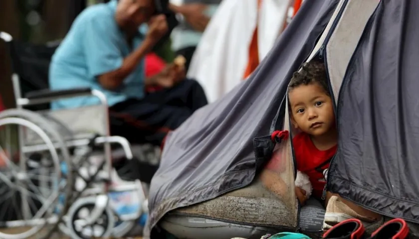 Un total de 4,6 millones de venezolanos, de los cuales un 25 % son niños, han salido de su país por la crisis.