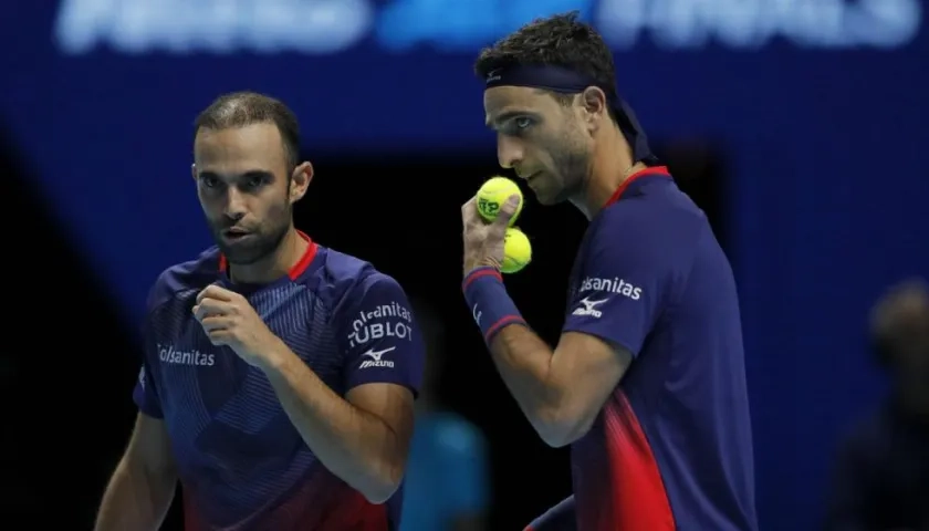 Juan Sebastián Cabal y Robert Farah. 