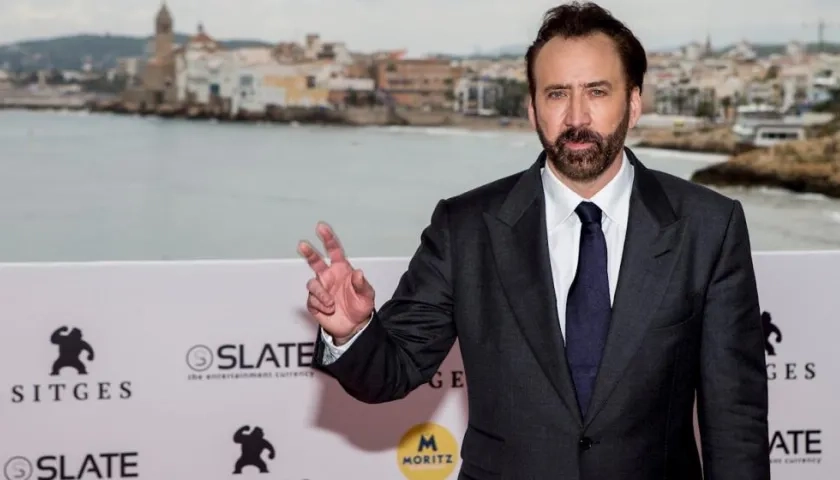 El actor estadounidense Nicolas Cage.