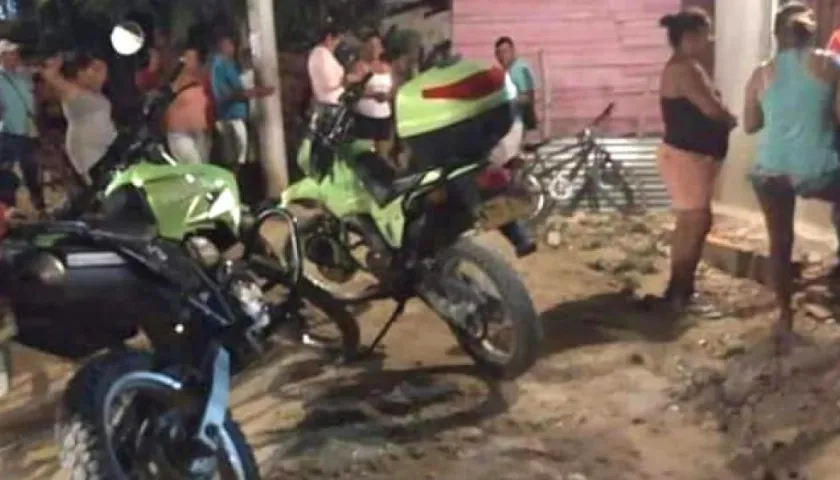 Sitio donde ocurrieron los hechos.