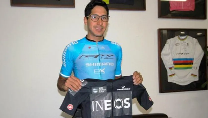 Bradon Rivera, nuevo corredor del Ineos.