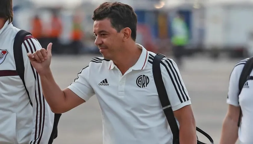 Marcelo Gallardo, técnico de River Plate. 