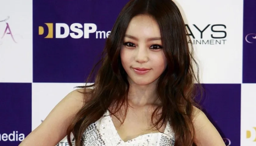 La cantante surcoreana Goo Ha-ra.