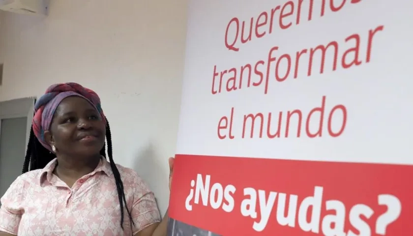 Clemencia Carabalí, líder afrocolombiana.