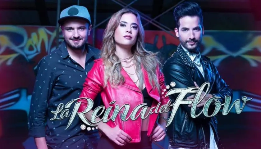 Andrés Sandoval, Carolina Ramírez y Carlos Torres, actores de la novela.