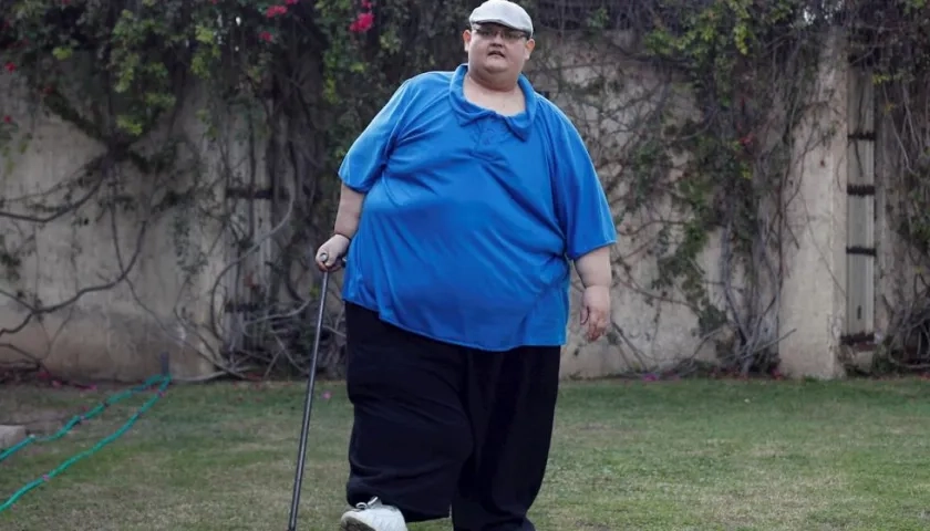 Juan Pedro Franco fue en una época el hombre más obeso del mundo.