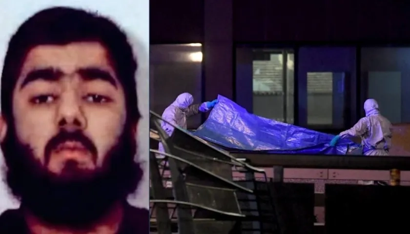 Usman Khan, el terrorista asesinado a tiros ayer tras realizar un ataque contra varios ciudadanos en el puente de Londres.
