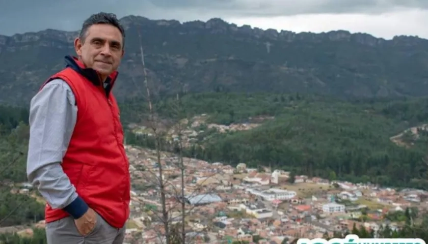 José Humberto Rodríguez, alcalde electo de Sutatausa.