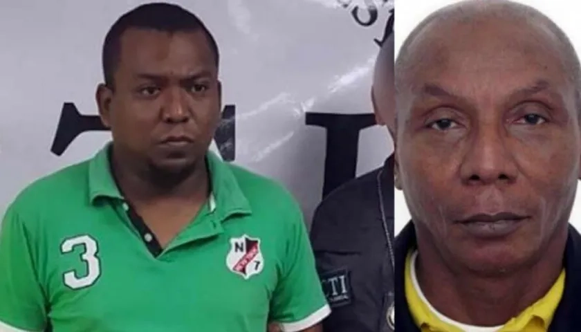 Victor meriño (verde) bernardo cuero victima lado derecho.