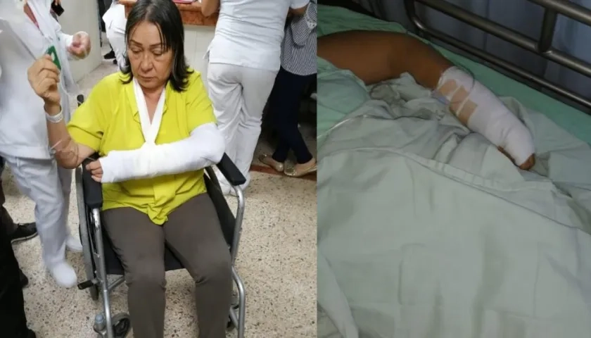 Vera Fonseca Palomino, docente agredida.