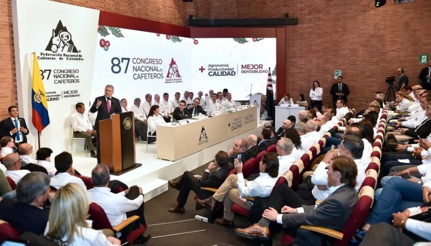 En su mensaje, el Presidente Duque reiteró que todo lo que Colombia quiera conquistar lo debe hacer sin violencia.