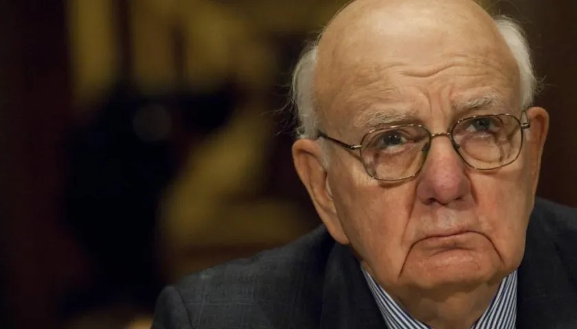 Paul Volcker, economista estadounidense fallecido.