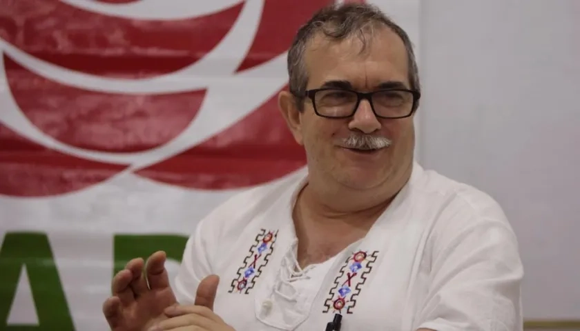 Rodrigo Londoño, presidente de la Fuerza Alternativa Revolucionaria del Común, Farc.