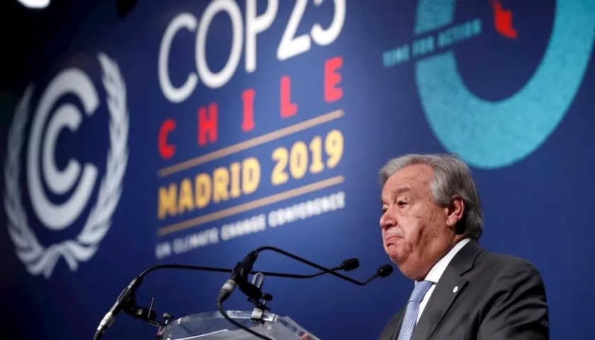 Antonio Guterres, secretario general de la ONU.