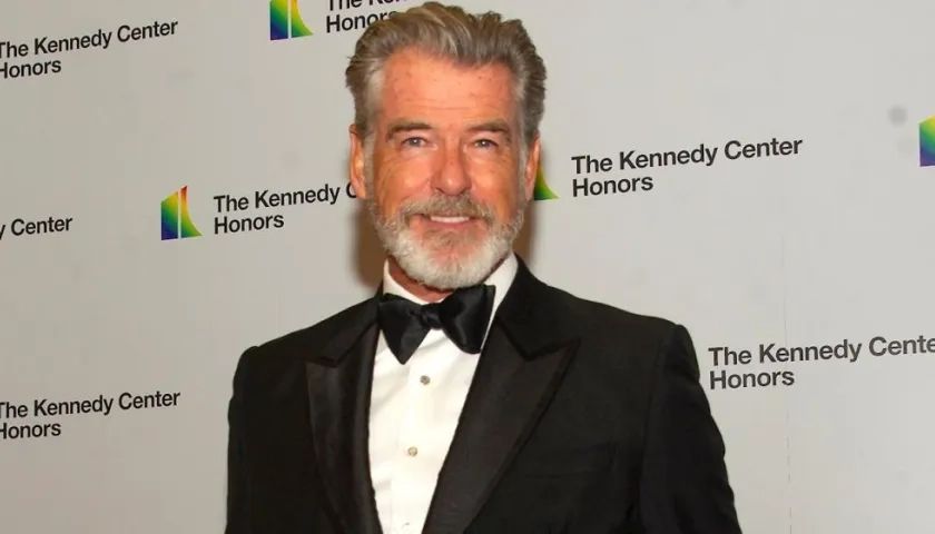 El actor Pierce Brosnan.