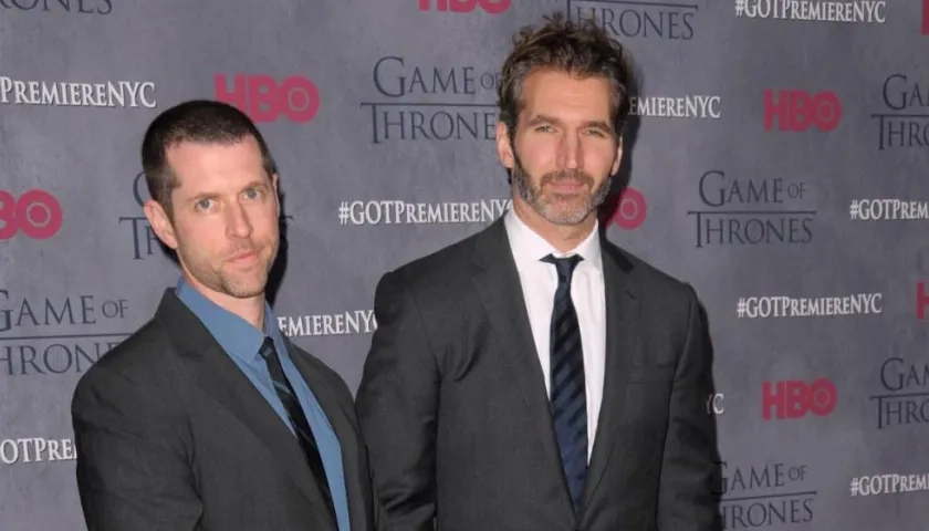 David Benioff y D.B. Weiss, guionistas y directores estadounidenses.