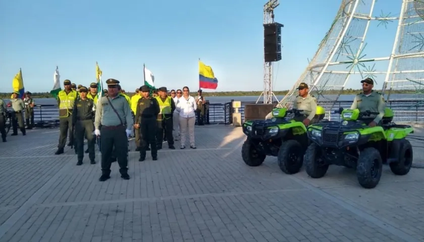 Policía del Distrito del Turismo arranca con 73 policías.