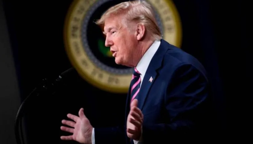 Donald Trump, presidente de Estados Unidos.