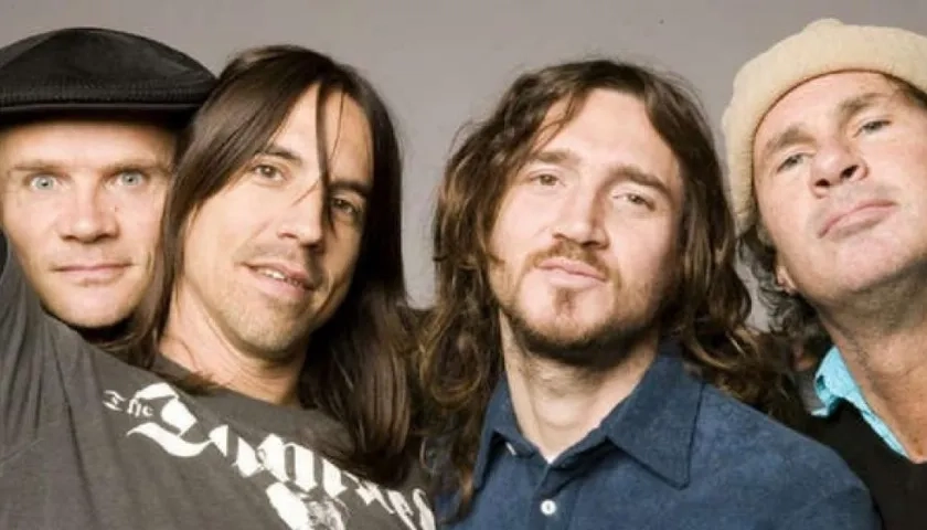 La banda Red Hot Chili Peppers.