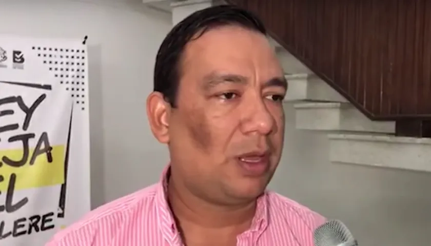 El Alcalde de Pedraza, Gustavo Osorio Osorio.