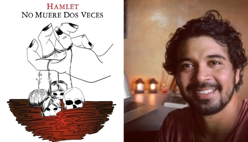 Portada de la obra y su autor Javier Saltarín.