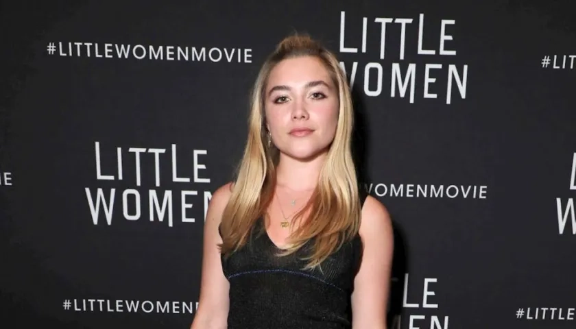 La actriz británica Florence Pugh.