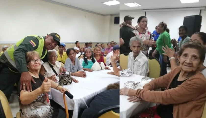 Jornada con los abuelitos.