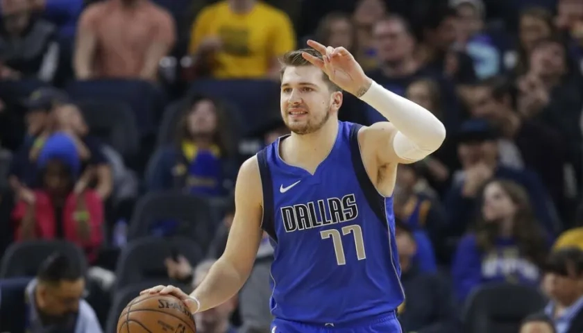 Luka Donic, jugador estelar de la jornada. 