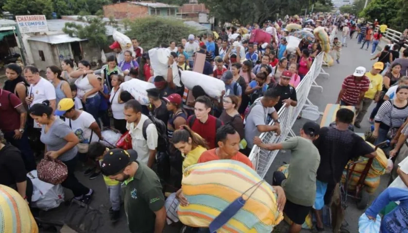 Muchos de los venezolanos han emigrado a Colombia en busca de una mejor calidad de vida.