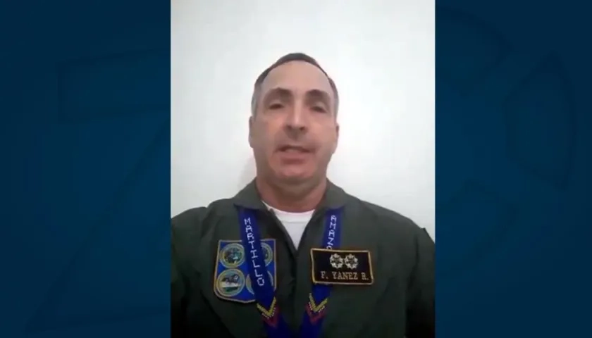 El general de división y director de Planificación Estratégica de la Aviación venezolana, Francisco Esteban Yánez Rodríguez.