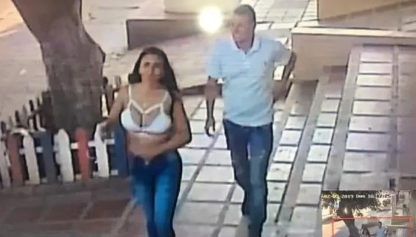 Imágenes de dos de los presuntos dellncuentes.